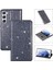 Samsung Galaxy S23 Için Glitter Flip Case Pu Deri Kart Tutucu Flip Case (Yurt Dışından) 1
