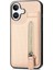 IPhone 16 Için Kılıf Standı Fermuar Manyetik Araç Montaj Crad Yuvası Cüzdan (Yurt Dışından) 2