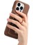 IPhone 16 Için Kılıf Pro Kart Yuvaları Premium Dokulu Deri Halka Standı (Yurt Dışından) 4