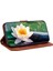 Tecno Kıvılcım 10C Manyetik Kabartma Lotus Çiçek Cüzdan Için Flip Case (Yurt Dışından) 4