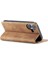 IPhone 16 Için Flip Case Manyetik Kapatma Darbeye Vintage Pu Deri (Yurt Dışından) 3