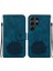 Samsung Galaxy S24 Ultra Kabartma Lotus Çiçek Cüzdan Için Flip Case (Yurt Dışından) 1