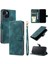IPhone 13 Için Flip Case Bilek Kayışı Cüzdan Kart Yuvaları Kickstand Pu Deri (Yurt Dışından) 1