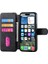 Iphone 16 Için Flip Case Retro Kart Standı Mıknatıs Koruyucu Malzeme Cüzdan (Yurt Dışından) 5
