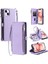 IPhone 14 Için Crossbody Durumda Rfıd Engelleme Uzun Kordon Fermuar Faturaları Yuvası (Yurt Dışından) 2