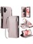 IPhone 16 Için Crossbody Durumda Artı Uzun Kordon Fermuar Faturaları Yuvası Rfıd 9 (Yurt Dışından) 1