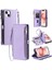 IPhone 15 Için Crossbody Durumda Artı Fermuar Faturaları Yuvası Uzun Kordon 9 Kart (Yurt Dışından) 1