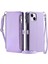IPhone 15 Için Crossbody Durumda Artı Fermuar Faturaları Yuvası Uzun Kordon 9 Kart (Yurt Dışından) 4