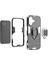 Halka Araba Montaj Kickstand Durumda IPhone 16 Için Askeri Sınıf Koruma Halkası (Yurt Dışından) 3