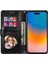 IPhone 15 Pro Pu Deri Manyetik Kapatma Glitter Için Fermuarlı Cebi Durumda (Yurt Dışından) 4