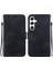 Samsung Galaxy S24 Kickstand Kabartma Lotus Çiçek Kickstand Için Flip Case (Yurt Dışından) 1