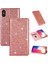 IPhone Xs Max Pu Deri Flip Case Cüzdan Kart Için Glitter Flip Case (Yurt Dışından) 1