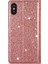 IPhone Xs Max Pu Deri Flip Case Cüzdan Kart Için Glitter Flip Case (Yurt Dışından) 4