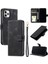 IPhone 11 Için Flip Case Pro Max Manyetik Pu Deri Bilek Kayışı Kickstand (Yurt Dışından) 5