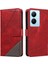 Vıvo V29 Lite Deri Telefon Koruma Kılıfı ve Kart Yuvası Için Flip Case (Yurt Dışından) 1