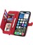 IPhone 16 Için Flip Case Artı Cüzdan Çok Renkli Çoklu Kart Yuvası Iş (Yurt Dışından) 5