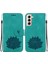 Samsung Galaxy S21 Fe Kickstand Cüzdan Manyetik Kabartma Için Flip Case (Yurt Dışından) 1