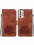 Samsung Galaxy A72 Kabartma Lotus Çiçek Manyetik Kickstand Için Flip Case (Yurt Dışından) 1