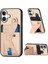 Iphone 16 Için Kılıf Braketi Standı Fonksiyonu Kart Sahibi Manyetik Tasarım (Yurt Dışından) 1