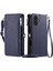 IPhone 16 Için Crossbody Durumda Artı Uzun Kordon Fermuar Faturaları Yuvası Rfıd 9 (Yurt Dışından) 1