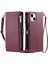 Crossbody Durumda IPhone 13 Mini Fermuar Faturaları Yuvası Durumda Cüzdan Uzun 9 (Yurt Dışından) 1