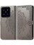 Xiaomi 14T Deri Kılıf Için Flip Case Zarif Desen Basit Iş (Yurt Dışından) 1