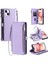 IPhone 14 Için Crossbody Durumda Artı Durumda Cüzdan 9 Kart Yuvaları Fermuar Faturaları (Yurt Dışından) 1