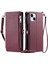 IPhone 15 Için Crossbody Durumda Fermuar Faturaları Yuvası Rfıd Engelleme 9 Kart Uzun (Yurt Dışından) 4