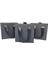 Siyah 6 Adet Çekmeceli ve Çantalı Karton Kolye&mini Set Kutusu (12X12 cm ) 1
