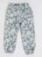 Çiçekli Stone Wash Kız Jogger Pantolon 2