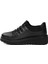 9919 Kadın Deri Comfort Casual Ayakkabı Siyah 3
