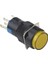 16MM Beyaz Kalıcı Buton Ledli 5p (Yuvarlak) On-Off 10V-30V 1