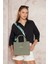 Kanvas Buz Gri Small Bag 5