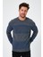 Alexandergardı Bisiklet Yaka Renk Bloklu Regular Fit Kazak (E24-EZE-02) 3