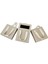 Toprak Rengi 12 Adet Çekmeceli ve Çantalı Karton Kolye&mini Set Kutusu (12X12 cm ) 4