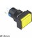 16MM Yeşil Ledli Yaylı Buton 5p (Dikdörtgen) 10V-30V 1