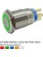 19MM Metal Yaylı Buton Mavi 1