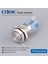 19MM Metal Kalıcı Çıkık Paslanmaz/çelik (On-Off) IP67 1