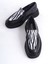 Mubiano Hakiki Deri Collection Kadın Zebra Detaylı Kalın Taban Loafer Zebra/Siyah - MCRGN7010 - SZBR 3