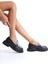 Kadın Zebra Detaylı Kalın Taban Deri Loafer Zebra/siyah - MCRGN7010 - Szbr 5