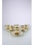 Vicenza 6 Kişilik 12 Parça Porselen Kahve Fincan Takımı Gold Yaldızlı Krem - VOGUE-114 C320.042 2