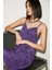 Bluebell Relaxed Mor Elbise 3