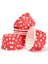 Kırmızı Puantiyeli Muffin Kağıt Kapsül 25 Adet 50X39 mm 1