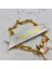 Pasta Üstü Metal Çubuklu Gold Boncuklu 21 cm 1