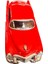 Çek Bırak Kapıları Açılır Metal Klasik 1953 Kırmızı Cadillac Model Araba 1:36 Ölçek 2