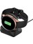 Samsung Galaxy Watch 4 (46MM) USB Şarj Kablosu + Silikon Şarj Standı Tutucu 3