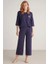Yumuşak Dokulu Truvakar Kol Kadın Pijama Takım W602 1
