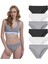 Likralı 6'Lı Kutu Premium Slip Külot Laura G-006 A 2