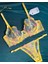 Sones Kozmetik Sones Kozmetik Aysemin Lingerie Sarı Çiçekli Balenli Bralet Takım 3