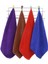100% Mikrofiber Mikrofiber Bez 12LI Mavi 10 + 30 x 30 Mikrofiber Nakışlı / Işlemeli Setli Ürün Type 2